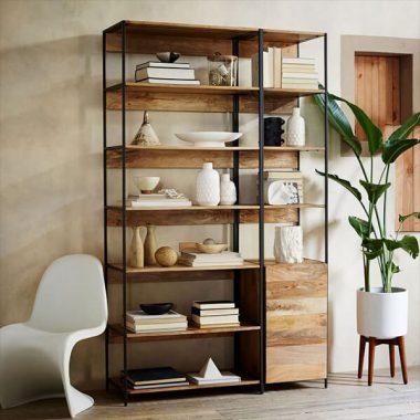 Industrial Modular Bookshelf