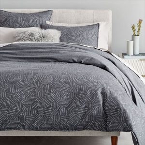 Flanel Tossed Lines Duvet Cover